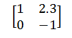 2x2 Matrix