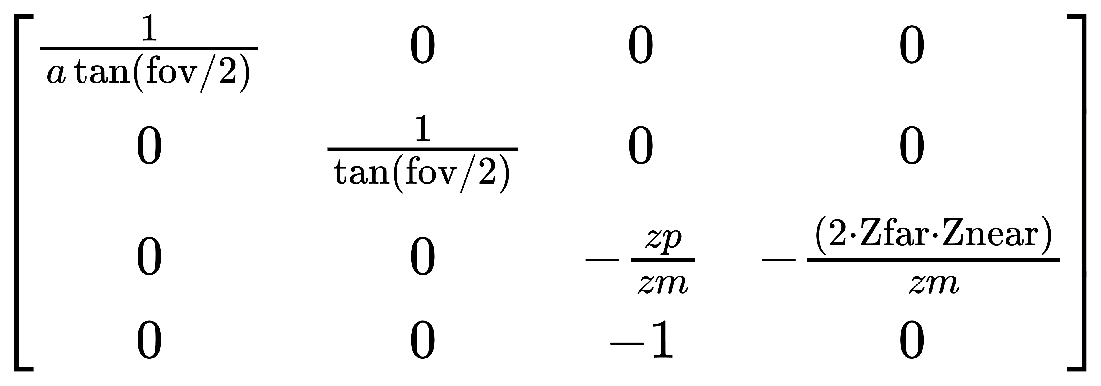 Projection Matrix